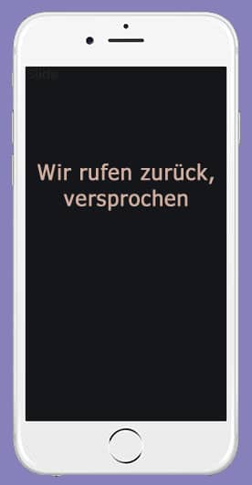telefon rückruf